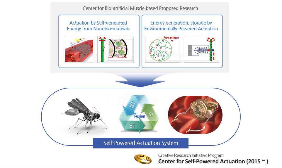 Center for Self-powered Actuation